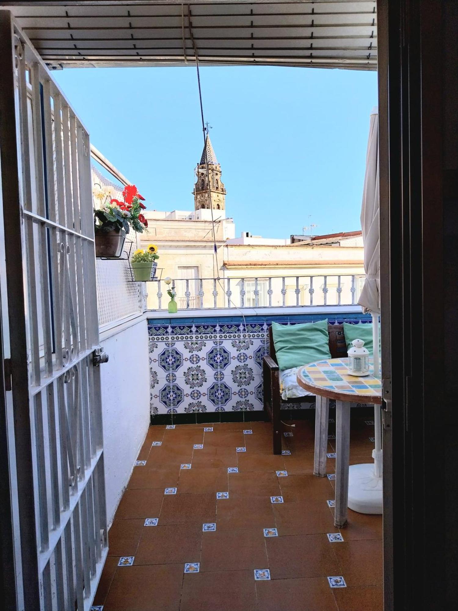 Top Atico Estudio Plaza Del Arenal - Terraza Con Vistas Jerez de la Frontera Dış mekan fotoğraf